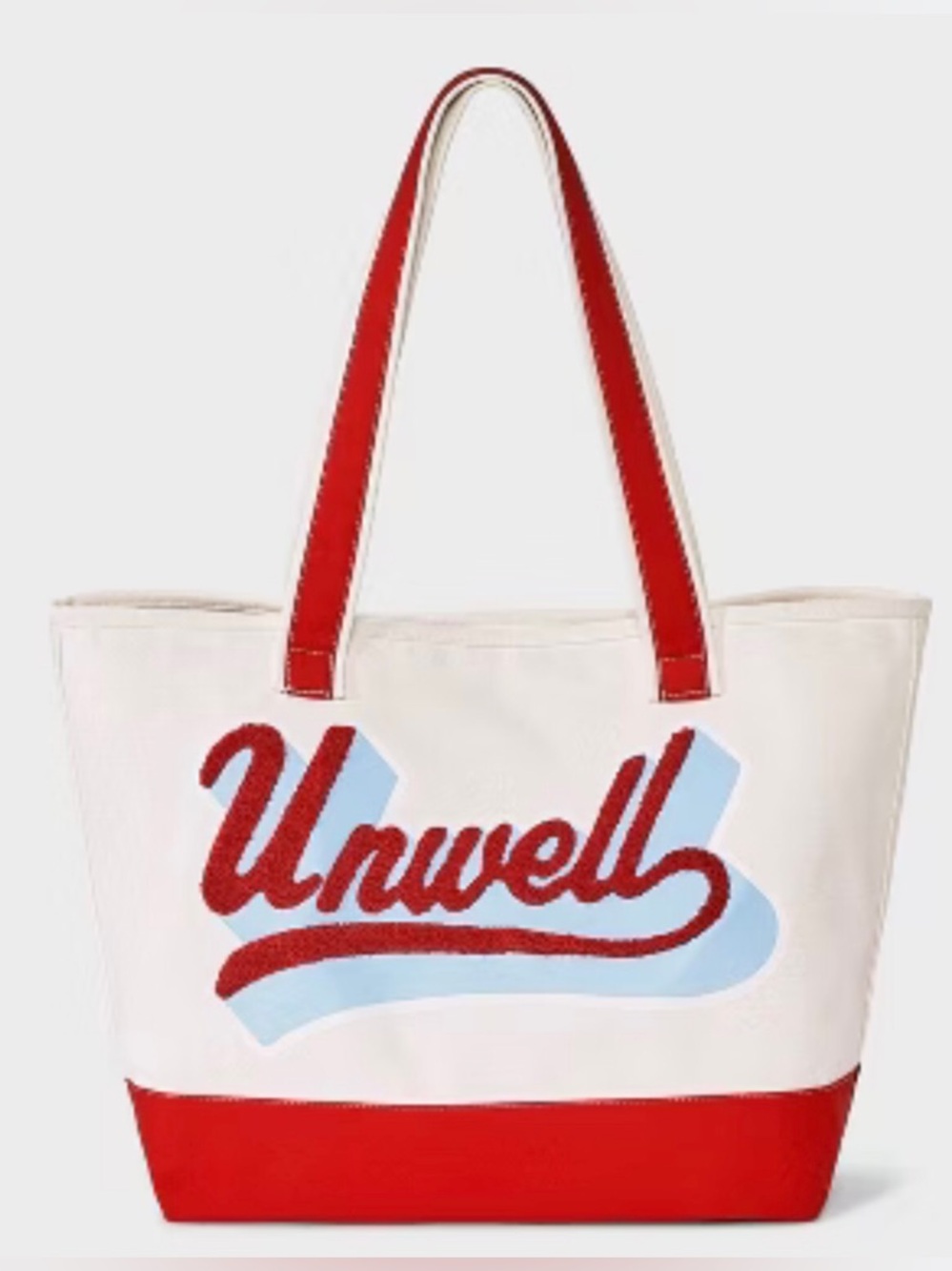 Unwell Handle Tote Bag NWT